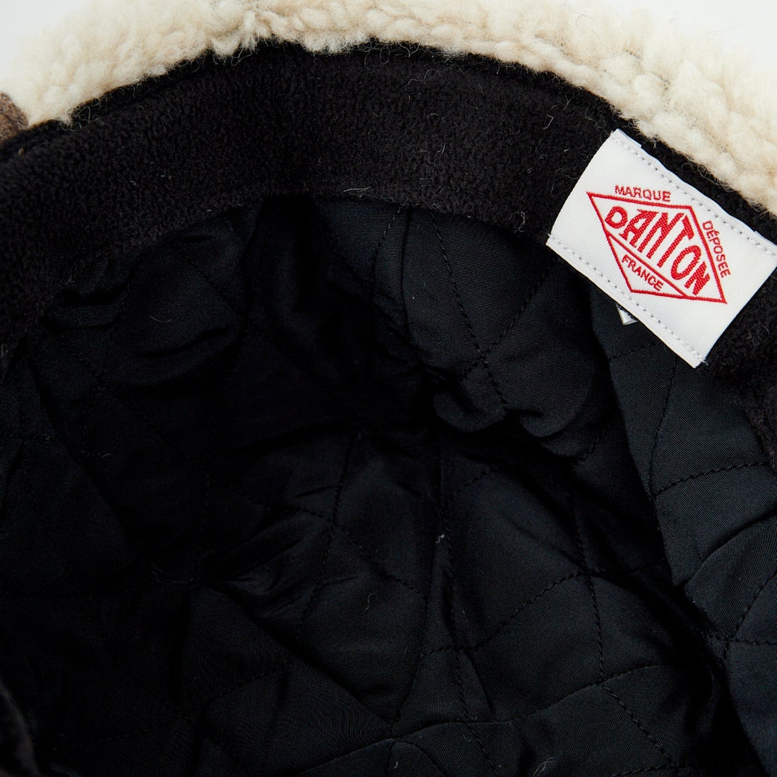 DANTON [ダントン] ボア 6パネルキャップ [DT-H0118EKE] BROWN