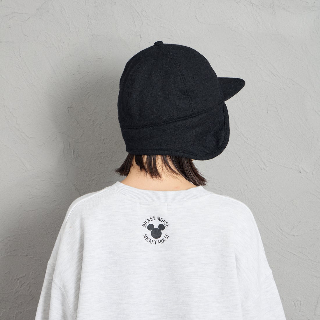 DANTON [ダントン] ボア 6パネルキャップ [DT-H0118EKE] BLACK