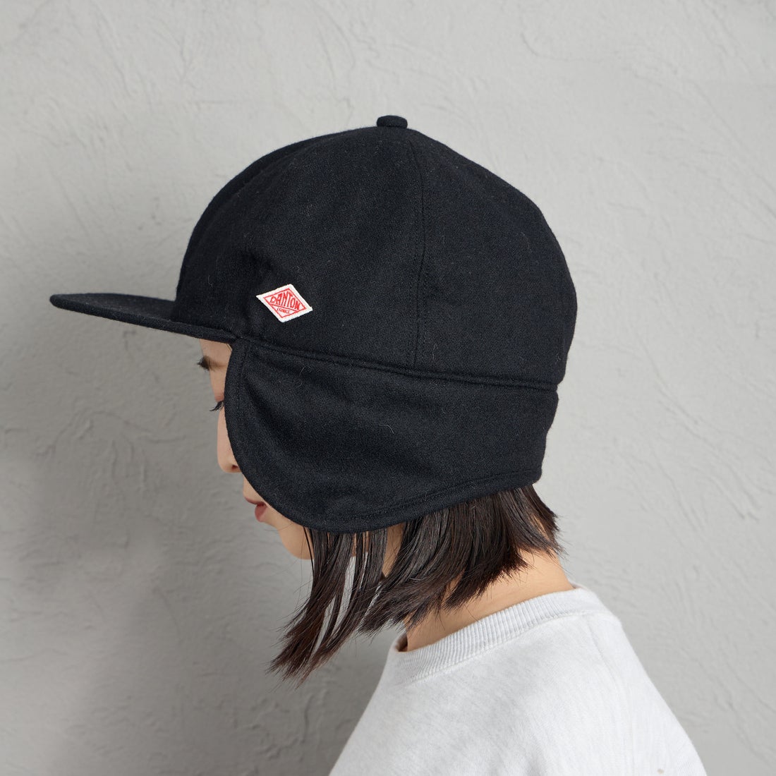 DANTON [ダントン] ボア 6パネルキャップ [DT-H0118EKE] BLACK