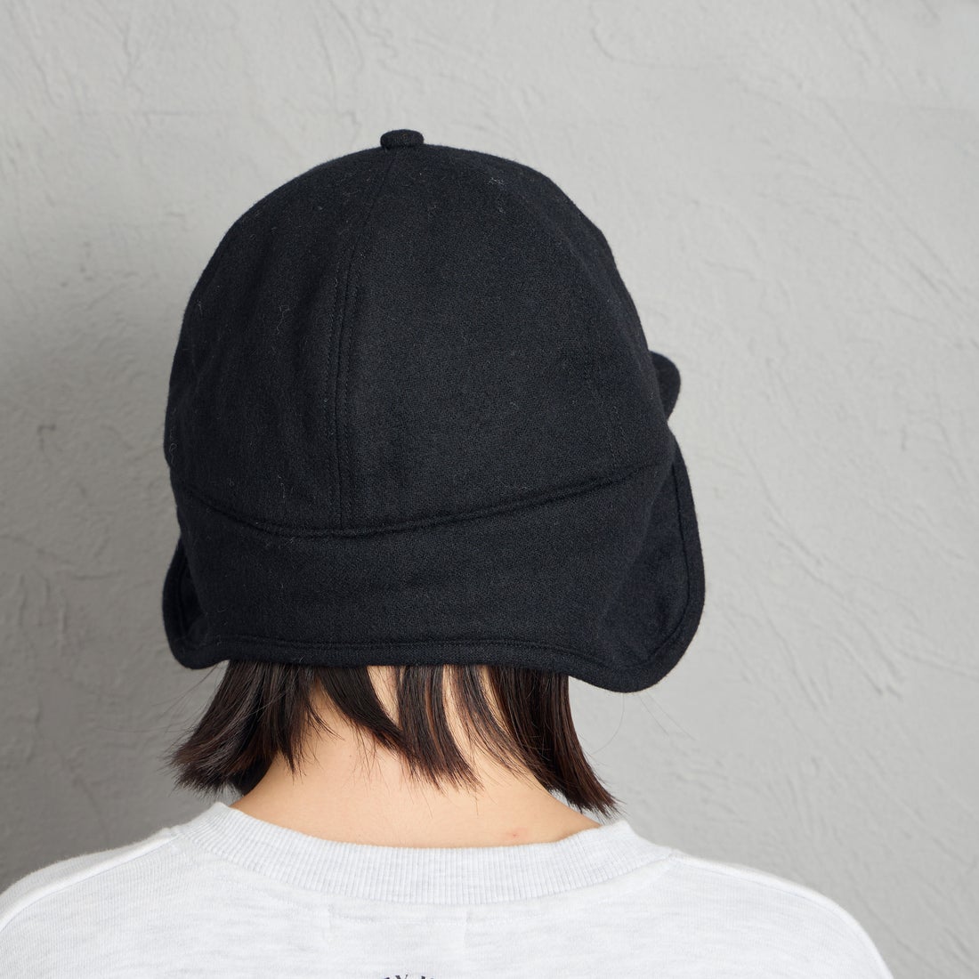 DANTON [ダントン] ボア 6パネルキャップ [DT-H0118EKE] BLACK
