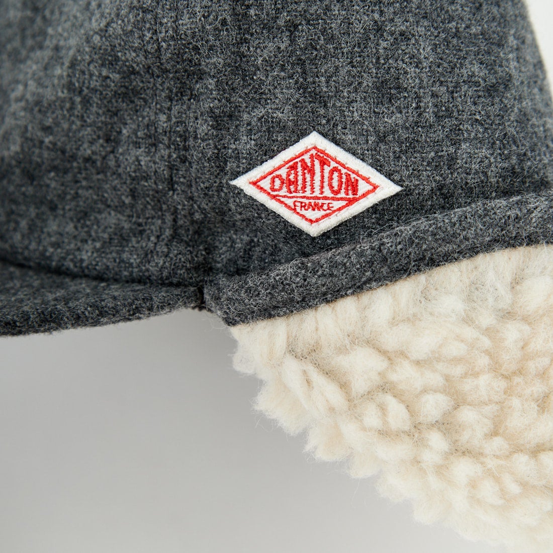DANTON [ダントン] ボア 6パネルキャップ [DT-H0118EKE] CHARCOAL