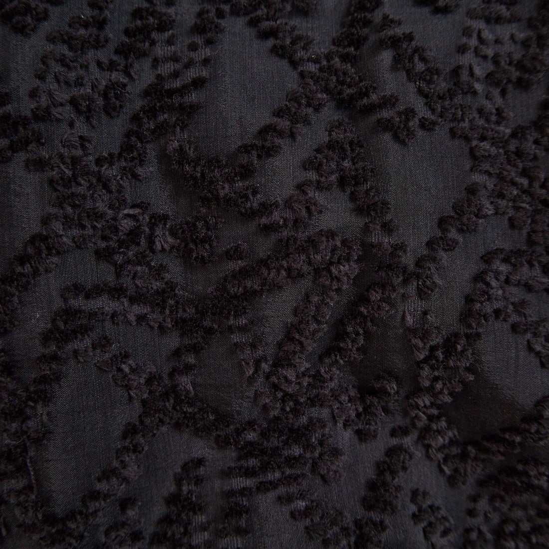 STELLA CIFFON [ステラシフォン] シアーカットジャガードスカート [ST3-26201B] 80 BLACK
