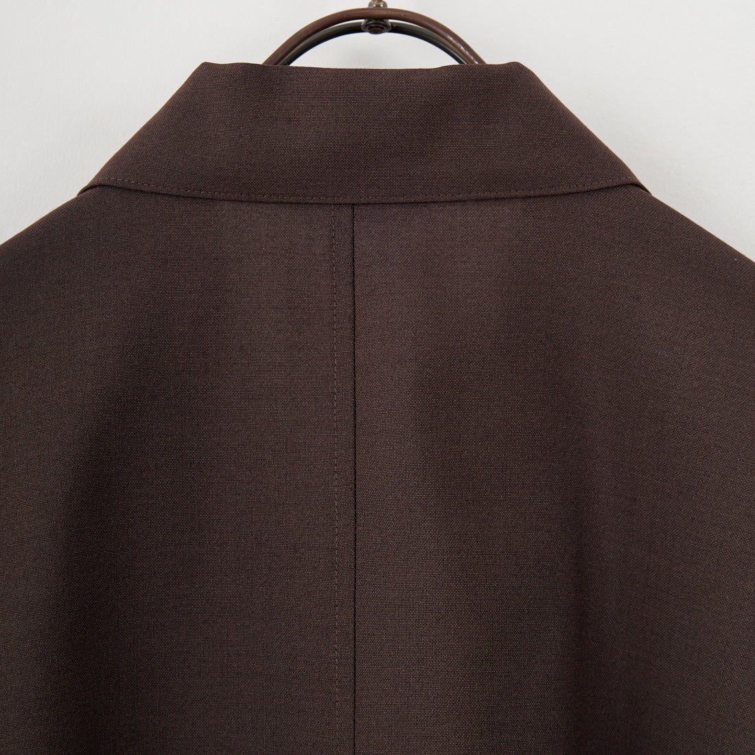 STILL BY HAND [スティルバイハンド] ダブルポケットシャツジャケット [BL01253] DARK BROWN