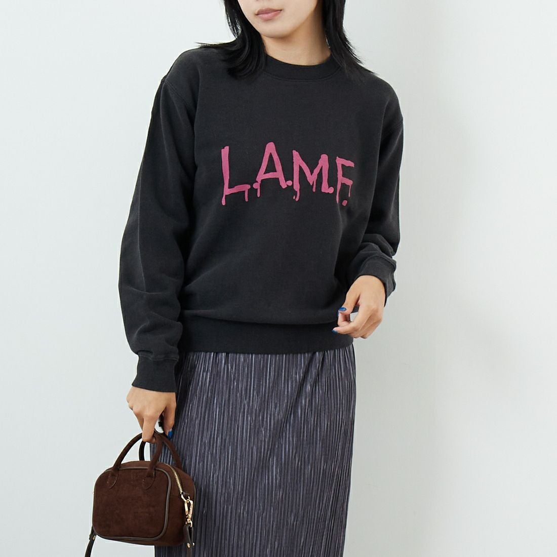 09 BLACK&&モデル身長：167cm 着用サイズ：S&&