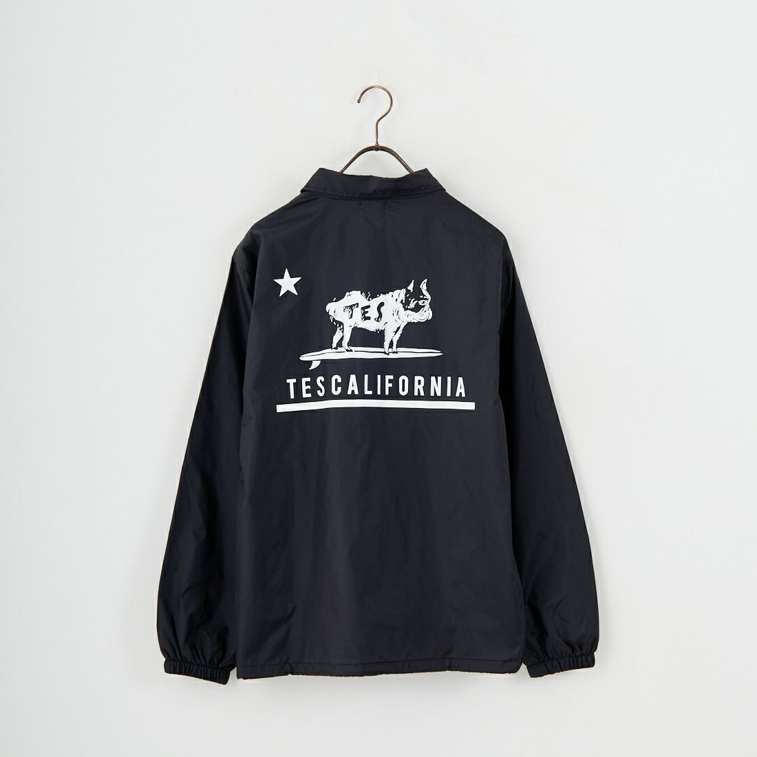 The Endless Summer [エンドレスサマー] カリフォルニアリパブリック コーチジャケット [SD-25774003] 01 BLACK