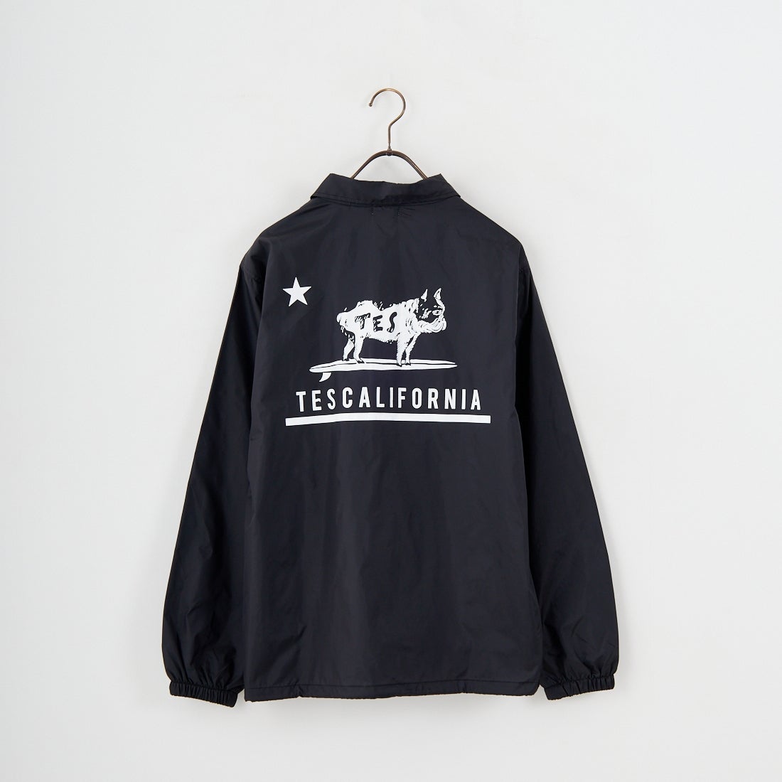 The Endless Summer [エンドレスサマー] カリフォルニアリパブリック コーチジャケット [SD-25774003] 01 BLACK