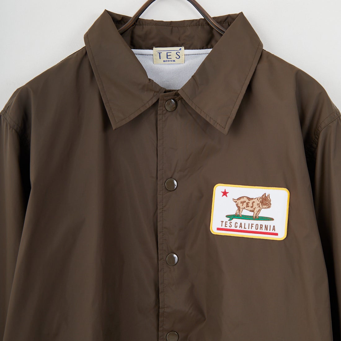 The Endless Summer [エンドレスサマー] カリフォルニアリパブリック コーチジャケット [SD-25774003] 32 BROWN