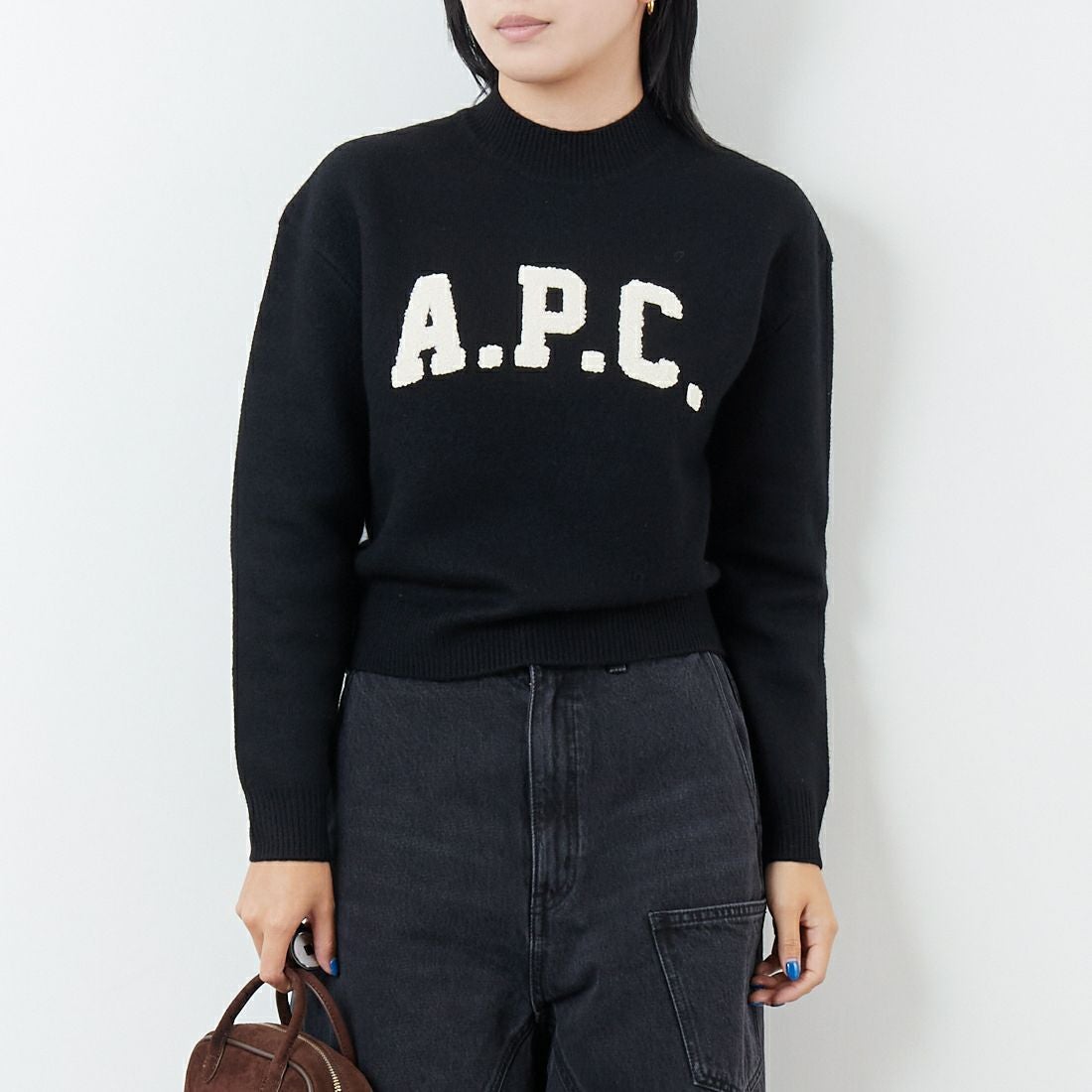 A.P.C. [アー・ペー・セー] APCロゴ クルーネックニット [PULL-JADA
