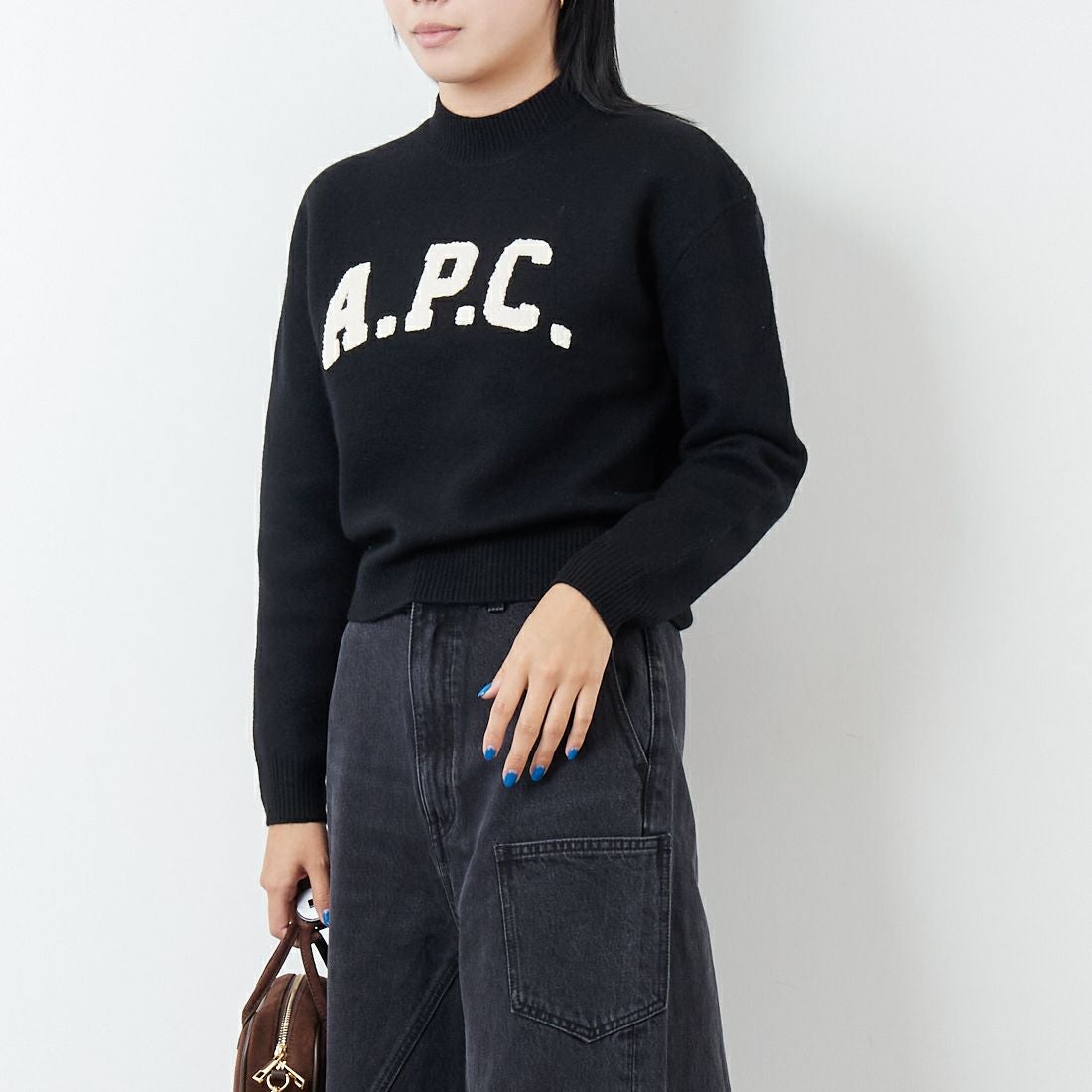 A.P.C. [アー・ペー・セー] APCロゴ クルーネックニット [PULL-JADA