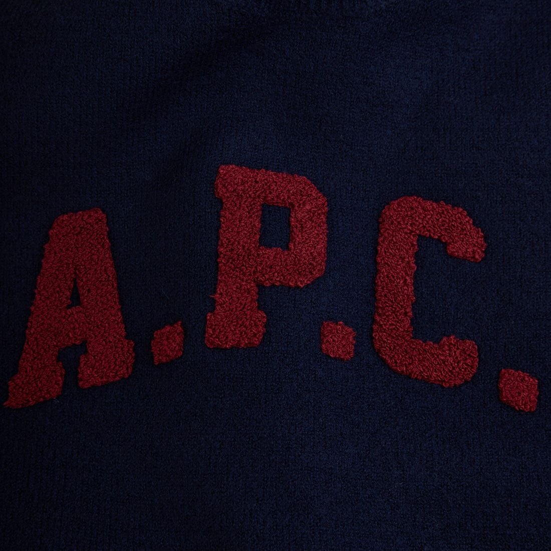 A.P.C. [アー・ペー・セー] APCロゴ クルーネックニット [PULL-JADA