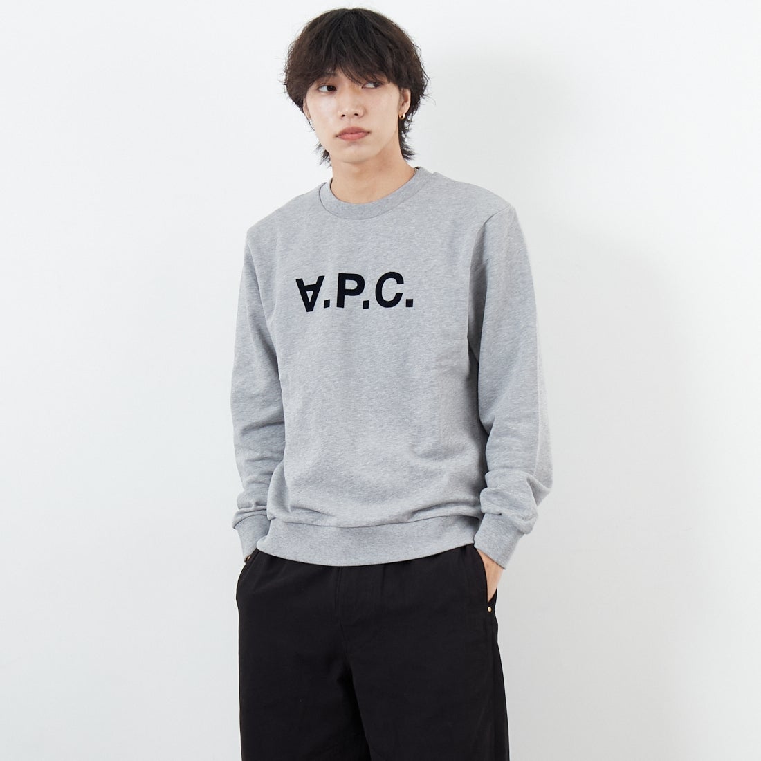 92 GRIS&&モデル身長：179cm 着用サイズ：M&&