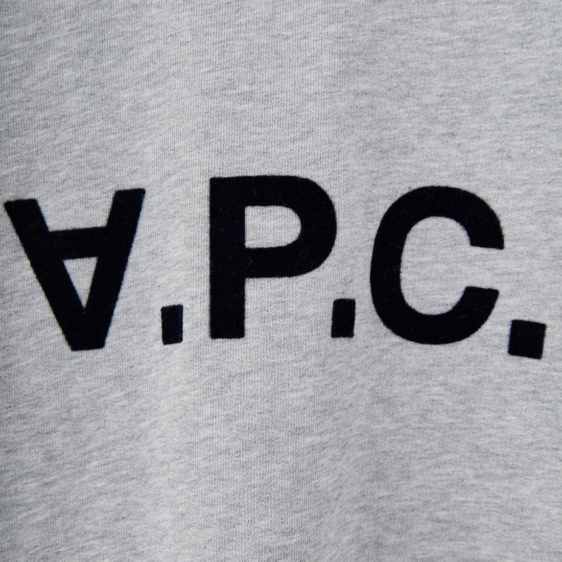 A.P.C. [アー・ペー・セー] VPCロゴ スウェットシャツ [STANDARD-GRAND-VPC] 92 GRIS