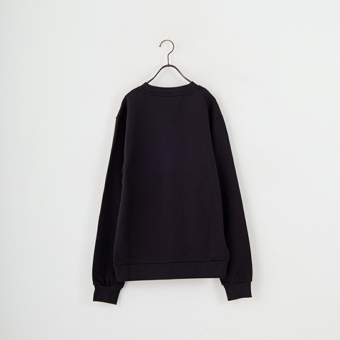 A.P.C. [アー・ペー・セー] APCロゴ刺繍 スウェットシャツ [STANDARD-RUE-MADAME] 99 NOIR