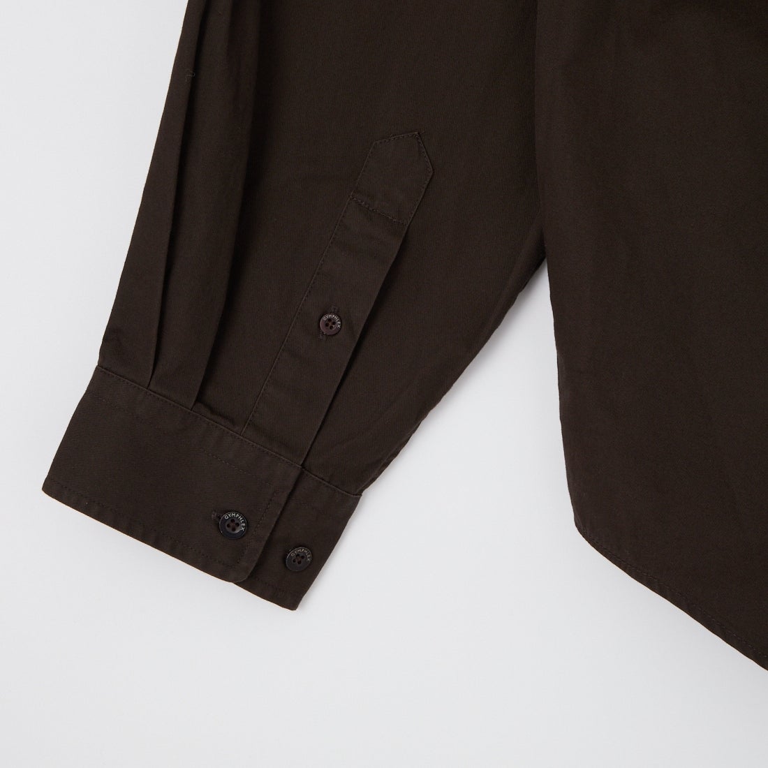 Gymphlex [ジムフレックス] ロングスリーブバンドカラーシャツ [GY-B0407BIT] C.GREY