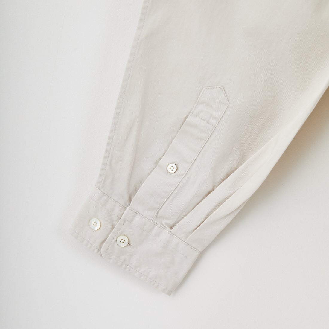 Gymphlex [ジムフレックス] ロングスリーブバンドカラーシャツ [GY-B0407BIT] SAND BEIGE