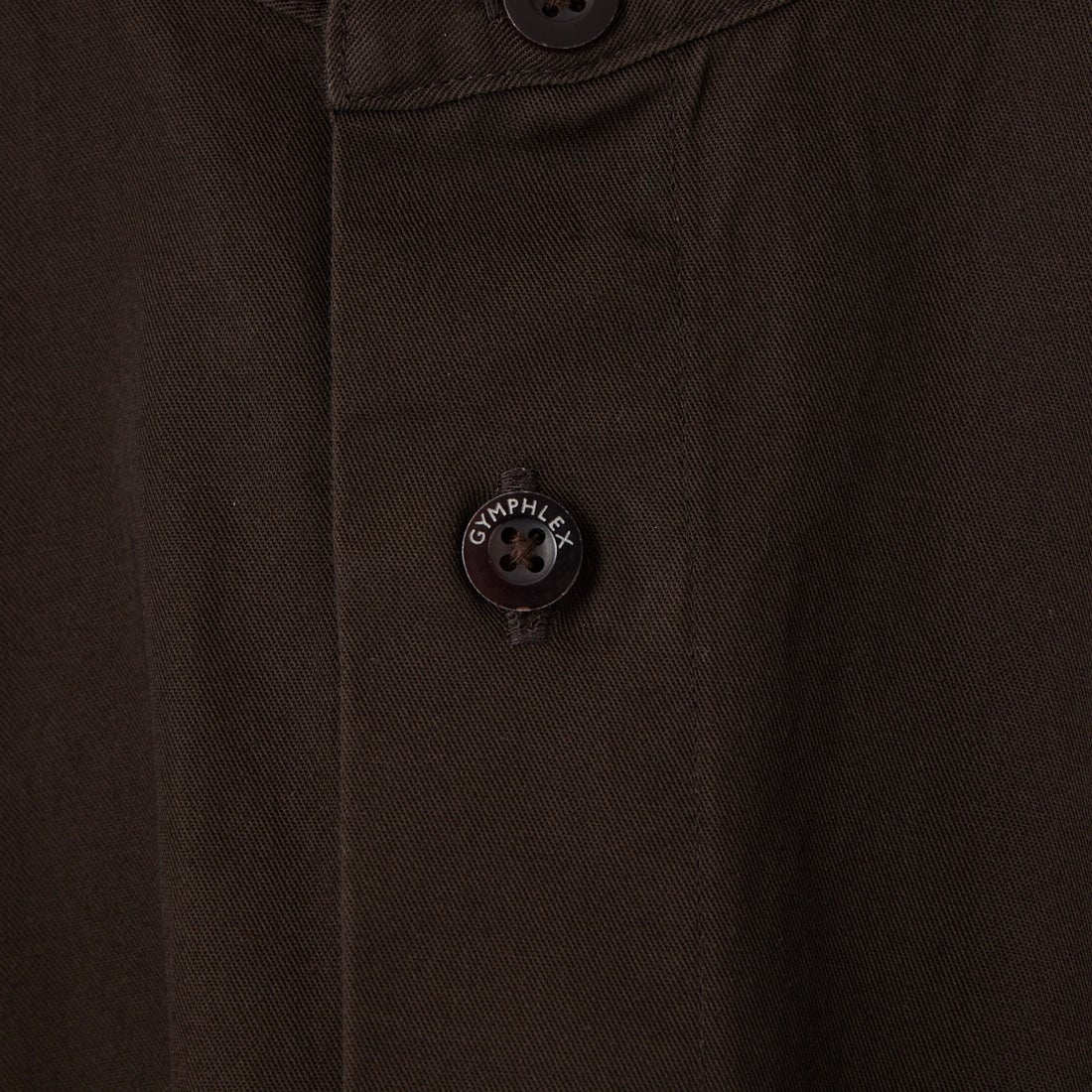 Gymphlex [ジムフレックス] ロングスリーブバンドカラーシャツ [GY-B0407BIT] C.GREY