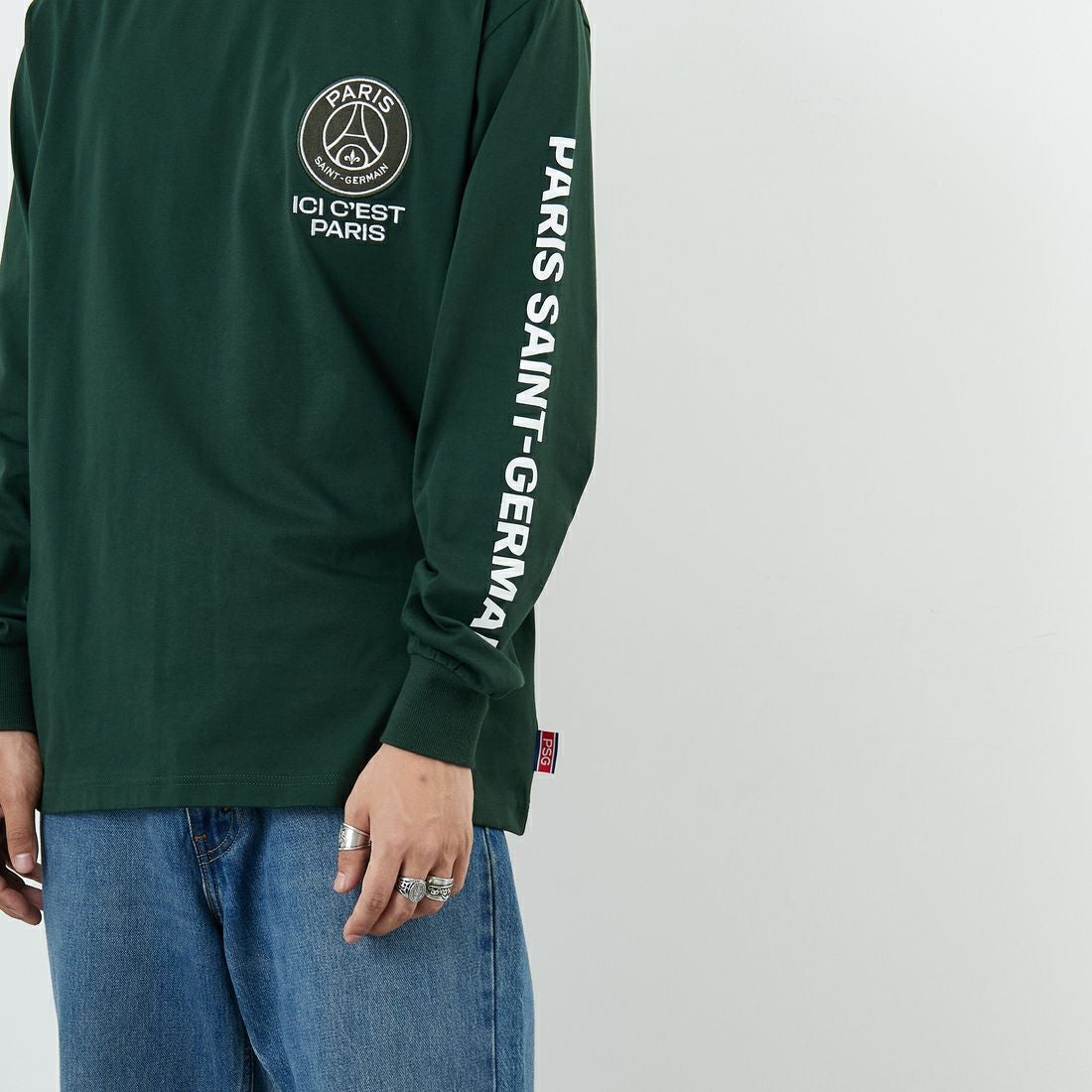 PARIS SAINT-GERMAN [パリ・サンジェルマン] PSG スエードエンブレム