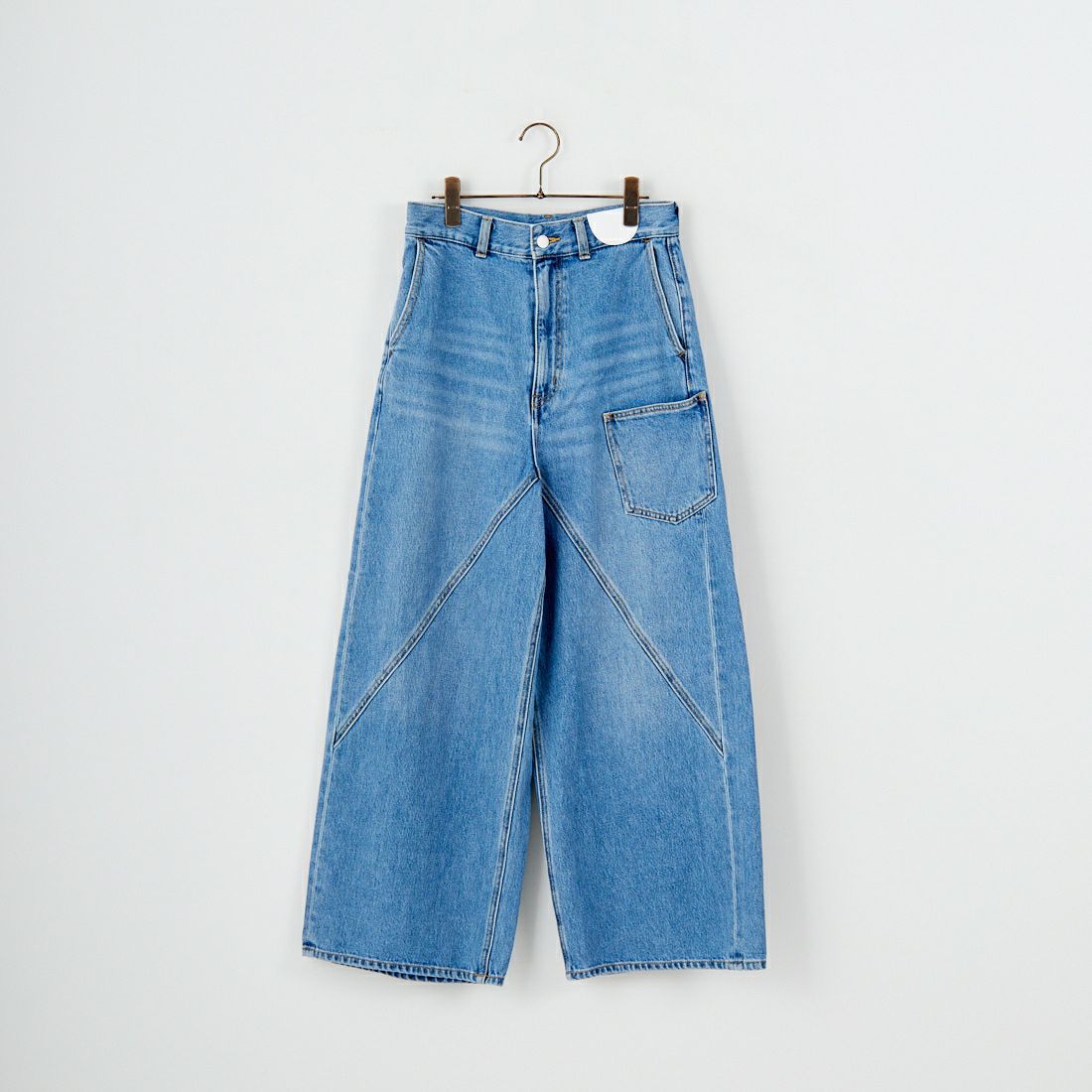 null. [ヌル] フロントバックデニムパンツ [153WFP254010]｜ジーンズ