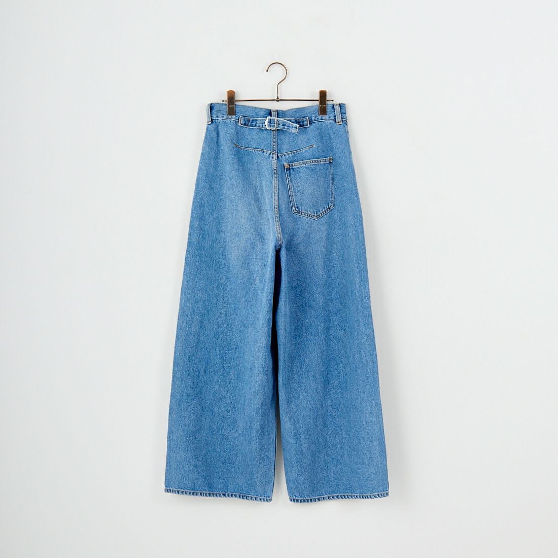 null. [ヌル] フロントバックデニムパンツ [153WFP254010] BLU