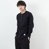 BLACK&&モデル身長：179cm 着用サイズ：M&&