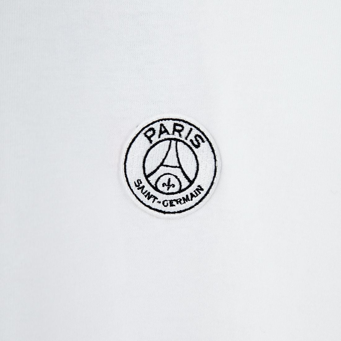 PARIS SAINT-GERMAN [パリ・サンジェルマン] PSG ビッグロゴ刺繍ロングスリーブTシャツ [PS0325FW0002] WHITE