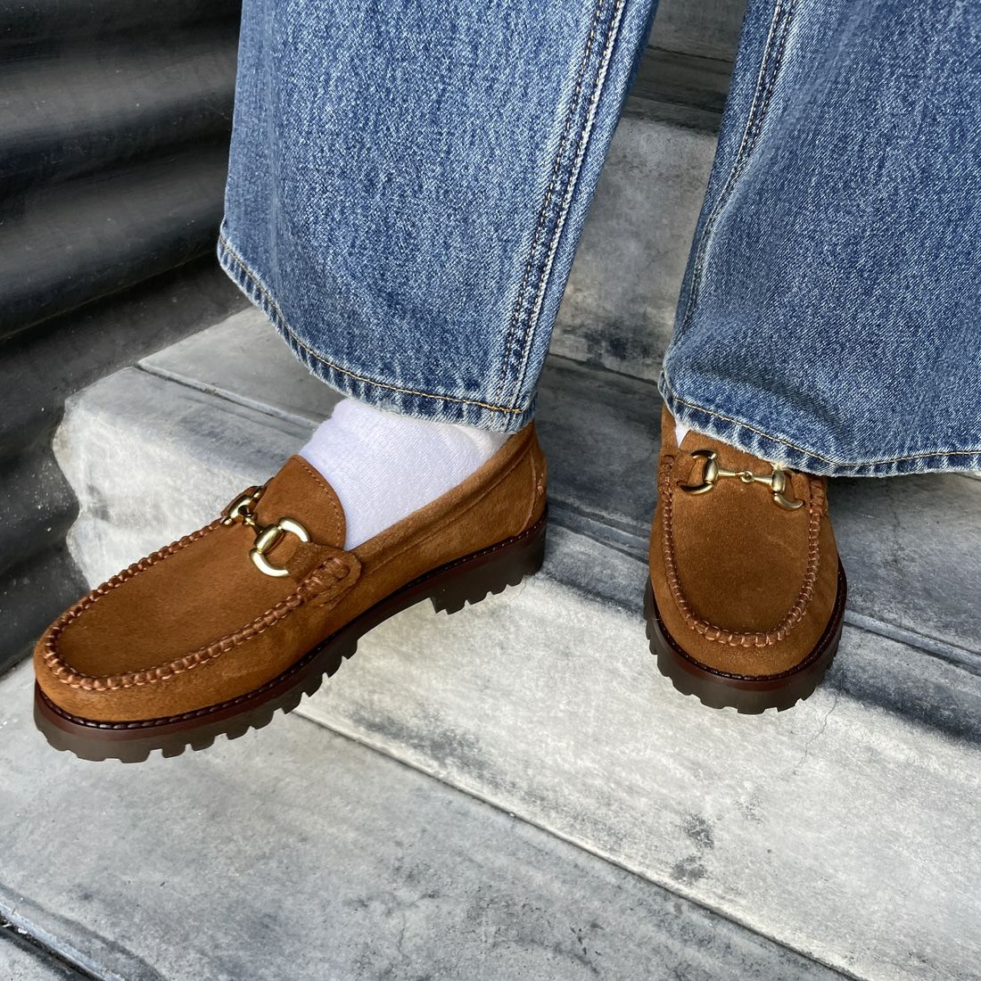 ARTESANOS [アルテサノス] 別注 スエードビットローファー [RA-600G-AF-TR-JF] ROBLE-MARR