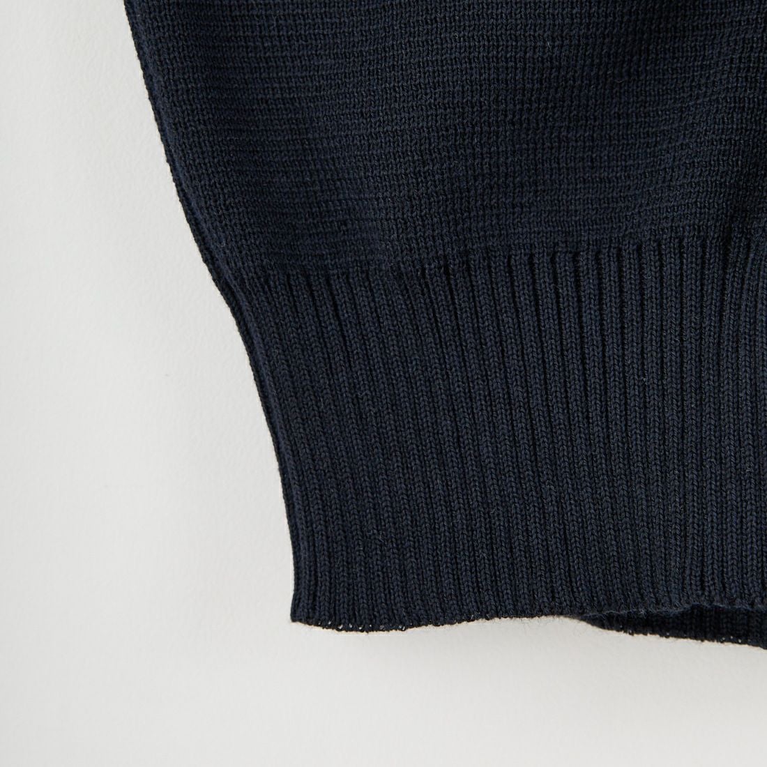 Noir Fabrik [ヌワールファブリック] ミラノリブモックネックニット [NF-254-069] BLACK