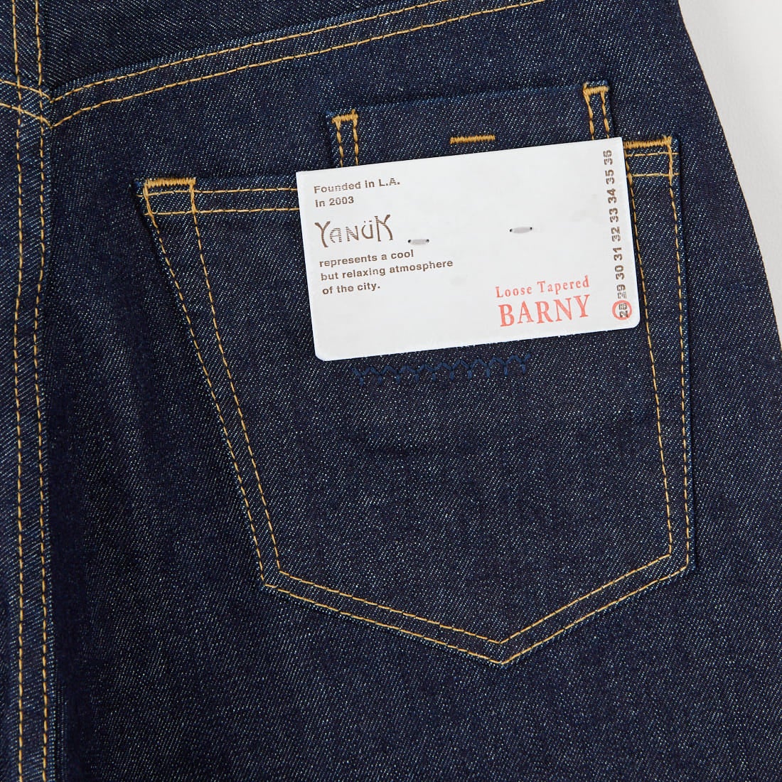 YANUK [ヤヌーク] PREMIUM2 ルーズテーパード BARNY/バーニー [57253060] POW