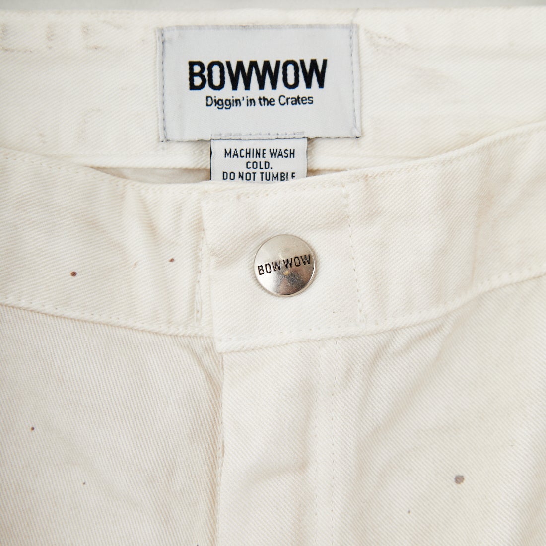 BOW WOW [バウワウ] ペインターズペイントステインド ペインターパンツ [BW252-PPSPP] AGED WHITE