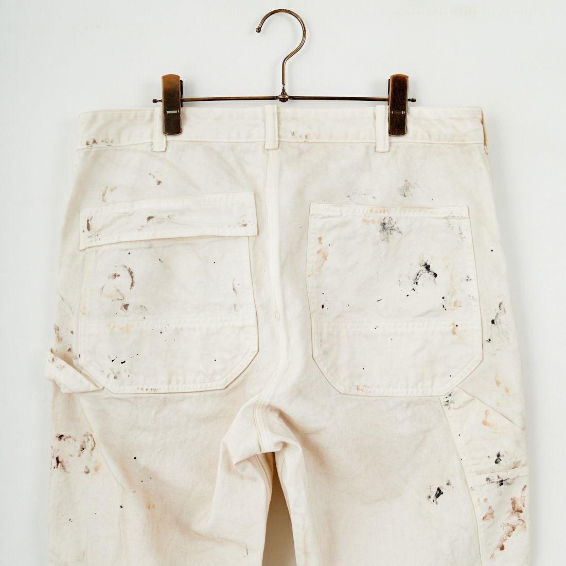 BOW WOW [バウワウ] ペインターズペイントステインド ペインターパンツ [BW252-PPSPP] AGED WHITE