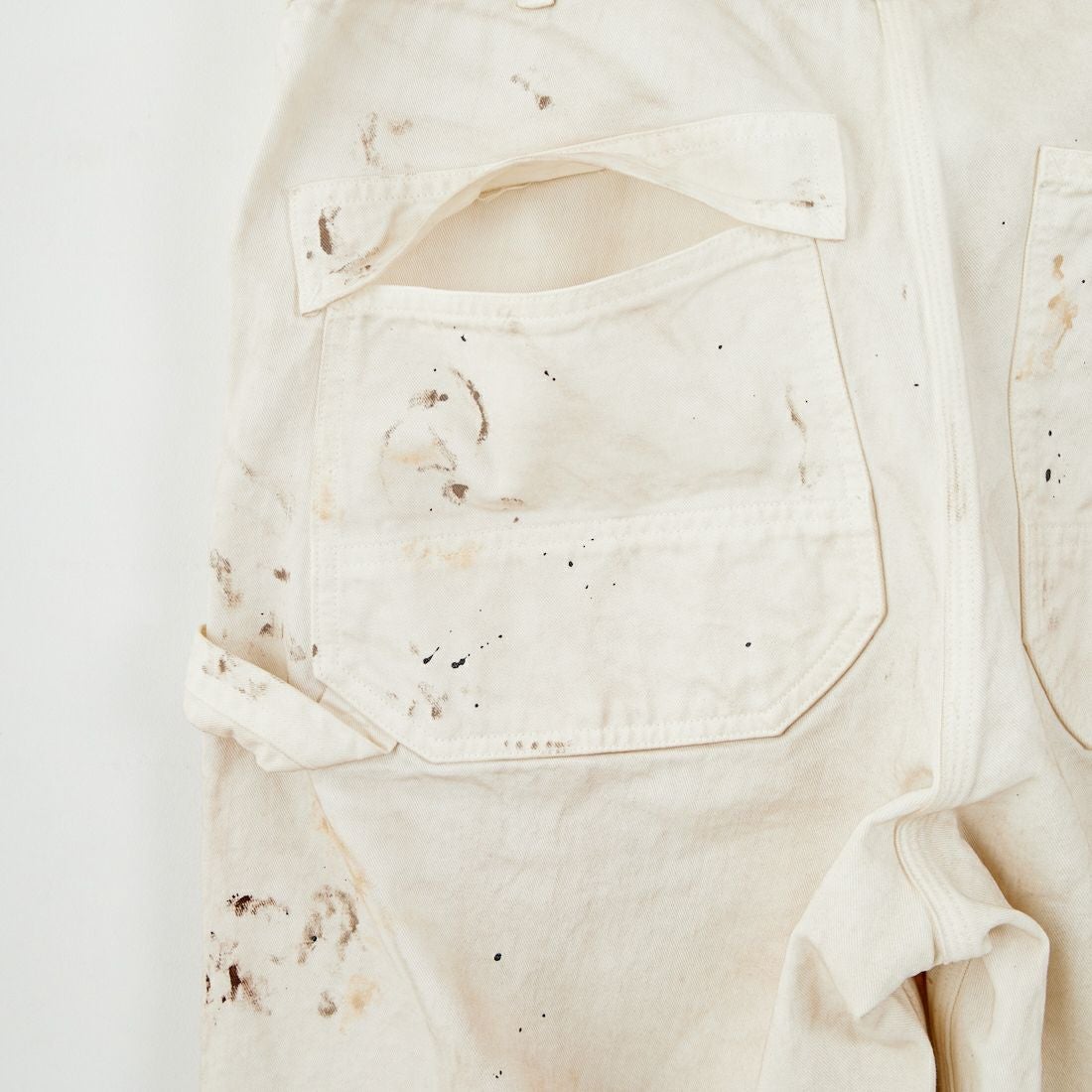 BOW WOW [バウワウ] ペインターズペイントステインド ペインターパンツ [BW252-PPSPP] AGED WHITE