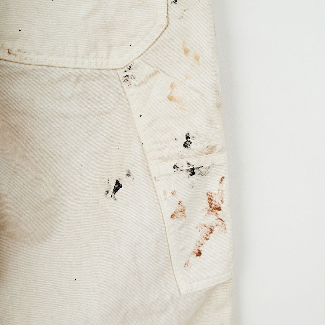 BOW WOW [バウワウ] ペインターズペイントステインド ペインターパンツ [BW252-PPSPP] AGED WHITE