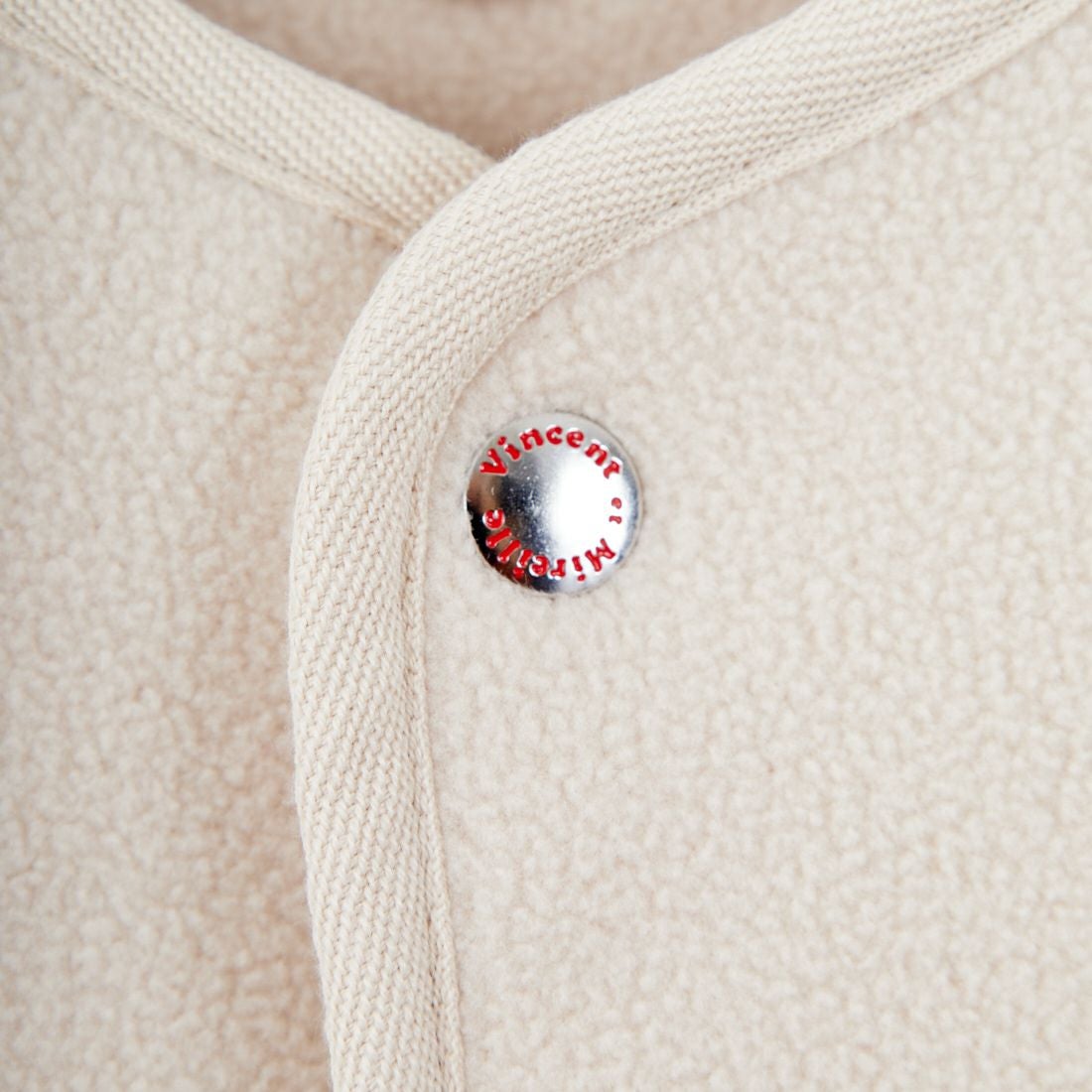 Vincent et Mireille [ヴァンソン エ ミレイユ] フリースカーディガン [VM252FL00220] 03 OFF WHT