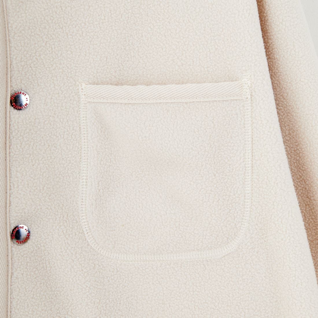 Vincent et Mireille [ヴァンソン エ ミレイユ] フリースカーディガン [VM252FL00220] 03 OFF WHT