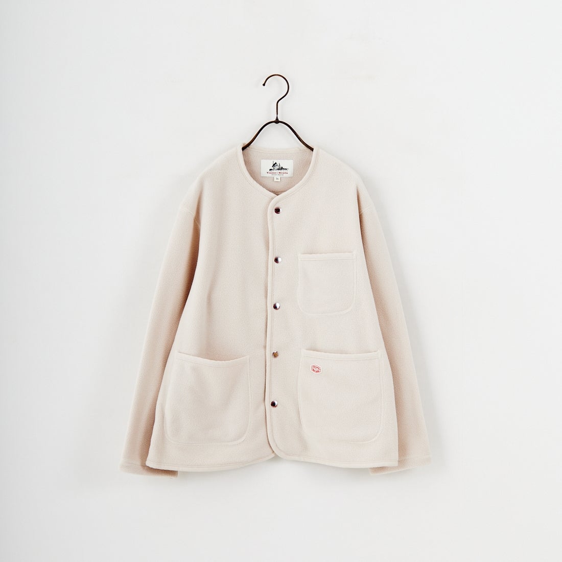 Vincent et Mireille [ヴァンソン エ ミレイユ] フリースカーディガン [VM252FL00220] 03 OFF WHT