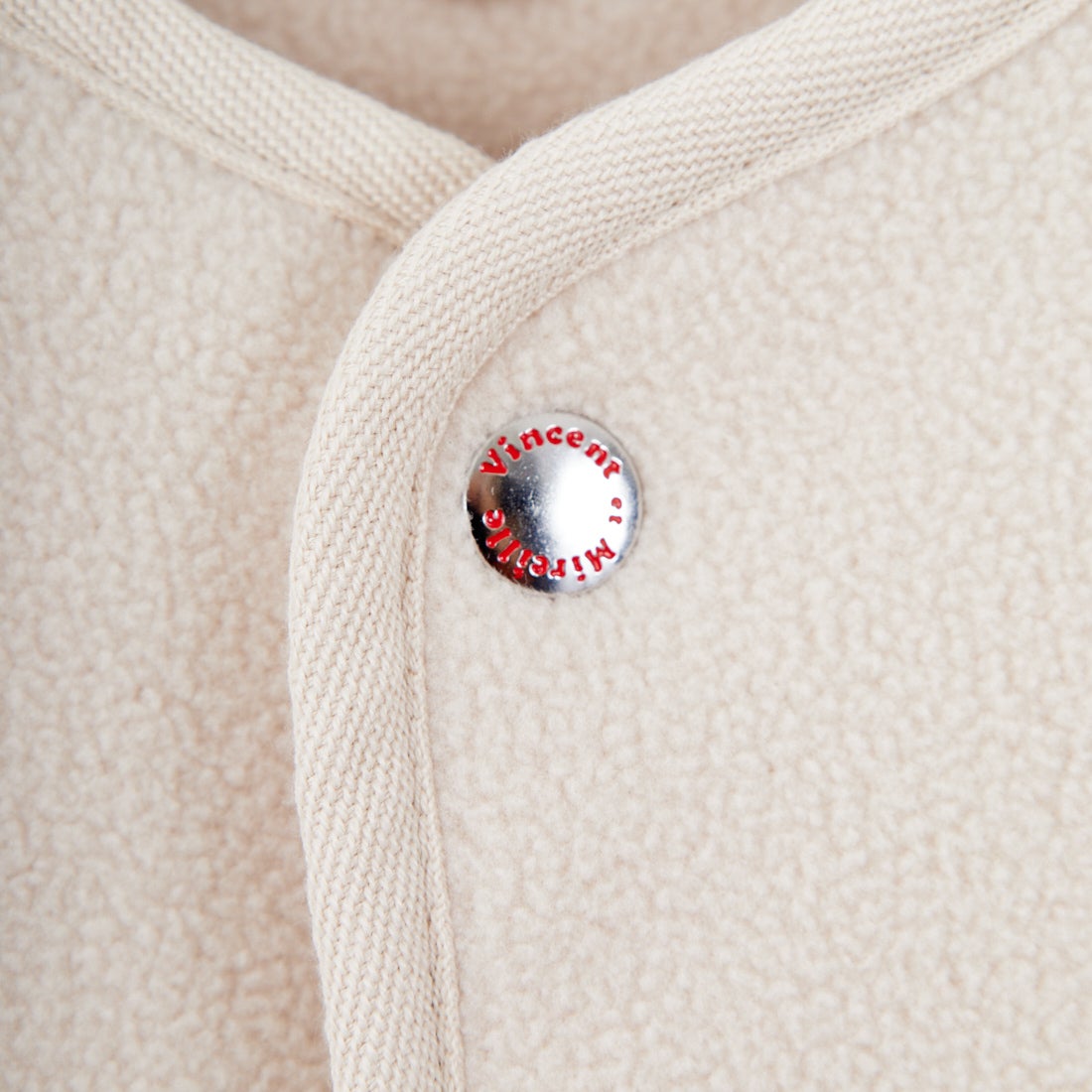 Vincent et Mireille [ヴァンソン エ ミレイユ] フリースカーディガン [VM252FL00220] 03 OFF WHT