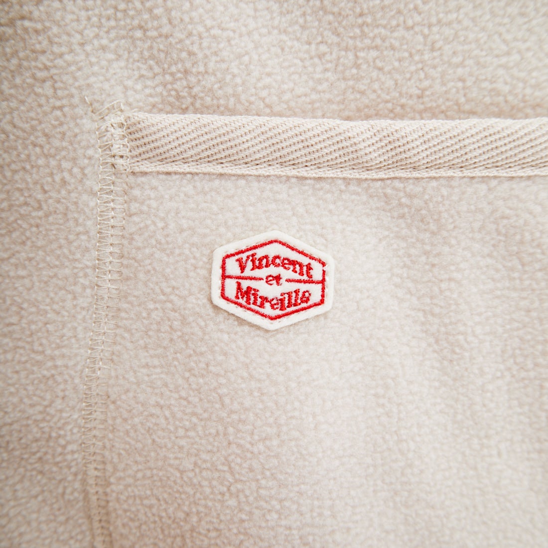 Vincent et Mireille [ヴァンソン エ ミレイユ] フリースカーディガン [VM252FL00220] 03 OFF WHT