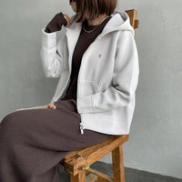 OYSTER WHT&&モデル身長：160cm 着用サイズ：XS&&