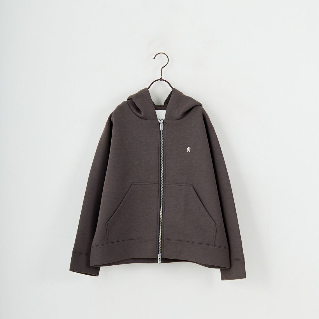 Gymphlex [ジムフレックス] ジップフーデッドジャケット [GY-C0478DDN] CHARCOAL