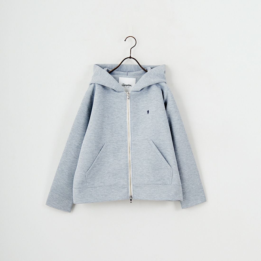 Gymphlex [ジムフレックス] ジップフーデッドジャケット [GY-C0478DDN] TOP GREY