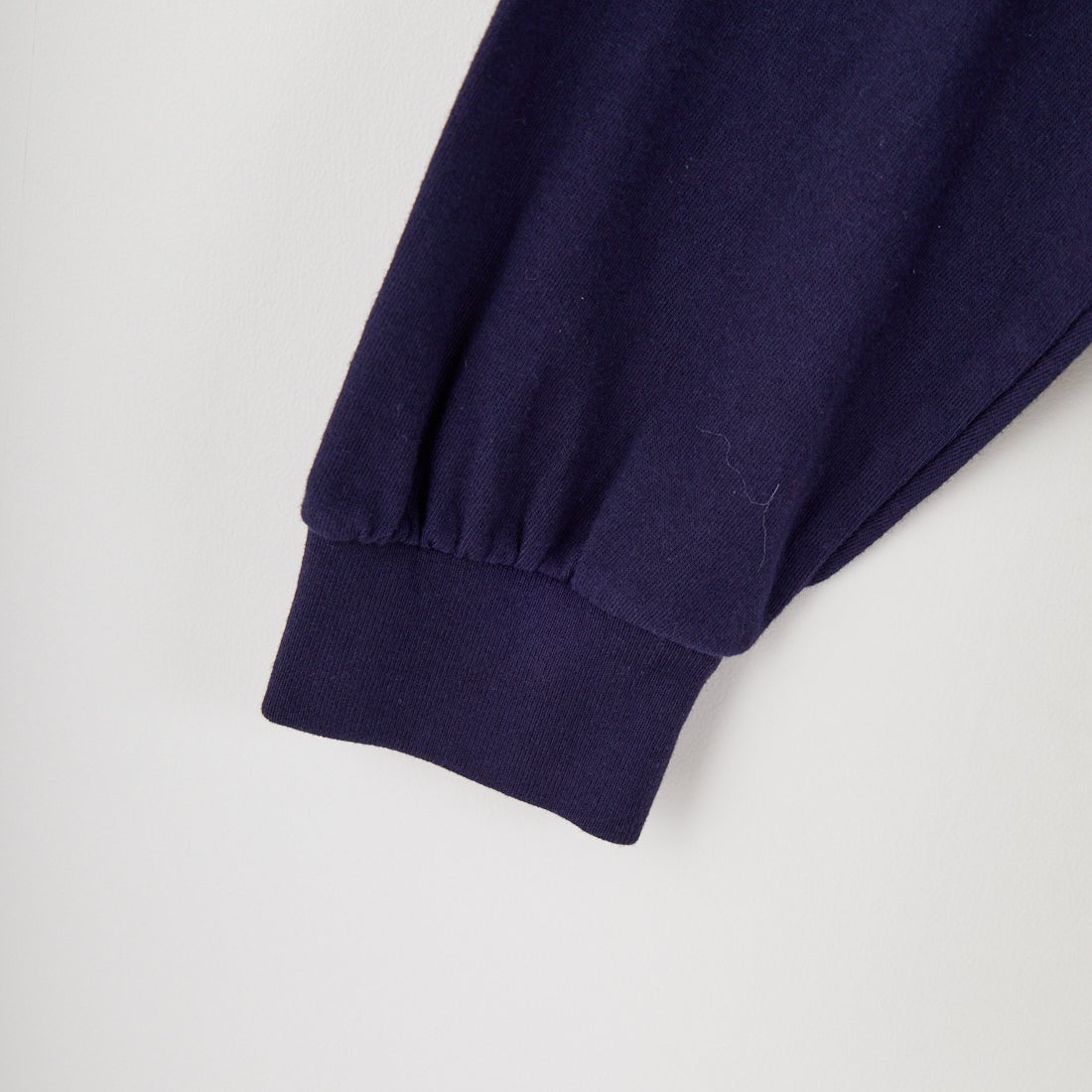 WHR [ダブルエイチアール] ワーカーロングスリーブTシャツ [WHR-WRKLS-JP-25FW] NAVY/WHITE