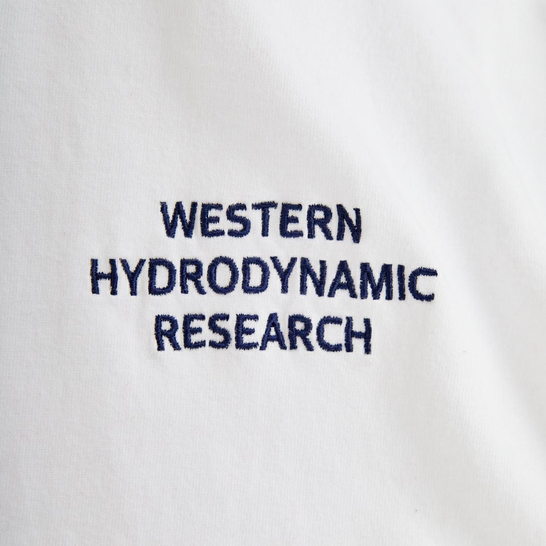 WHR [ダブルエイチアール] ワーカーロングスリーブTシャツ [WHR-WRKLS-JP-25FW] WHITE/NAVY