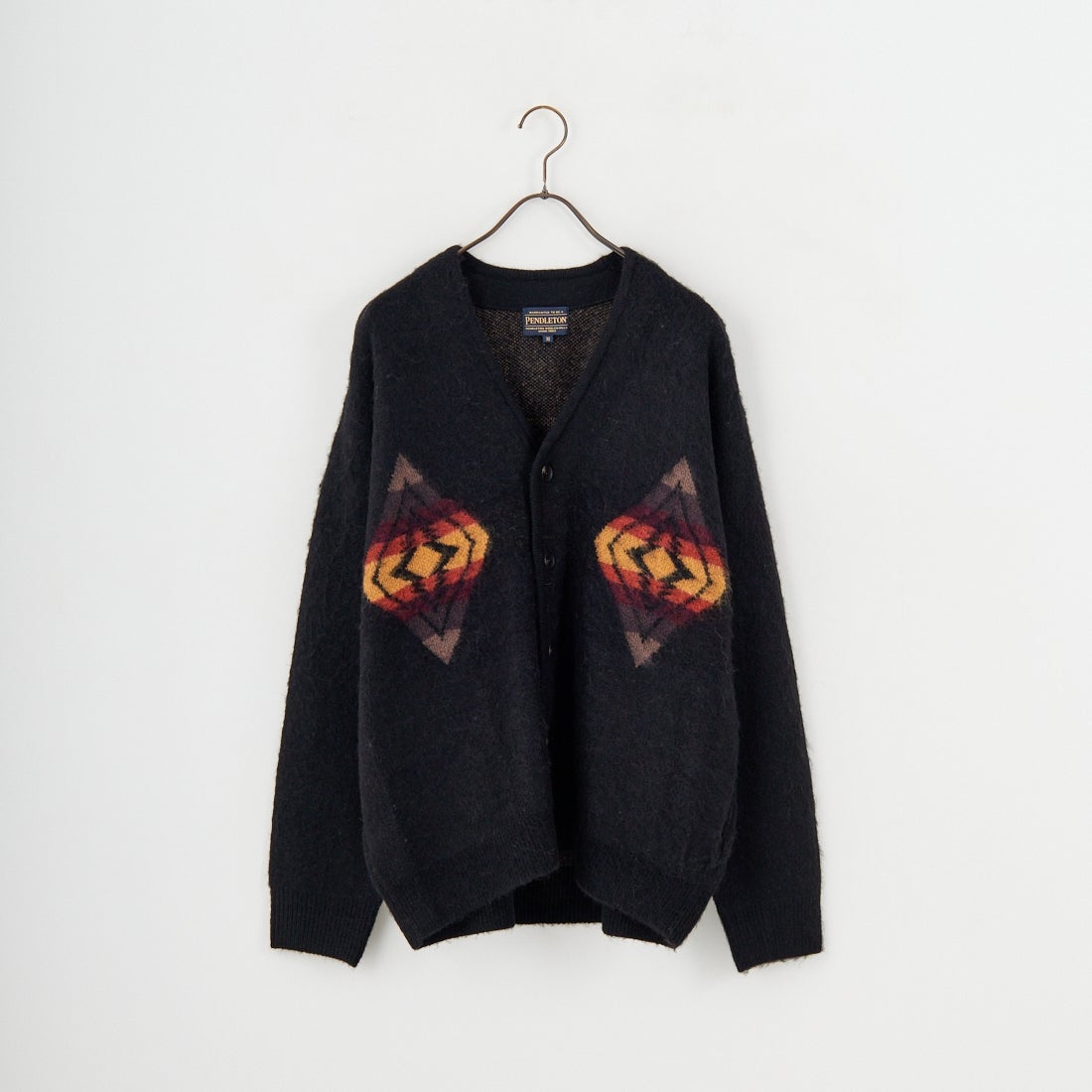 PENDLETON [ペンドルトン] シャギーカーディガン [5575-2005] 49 BLACK H