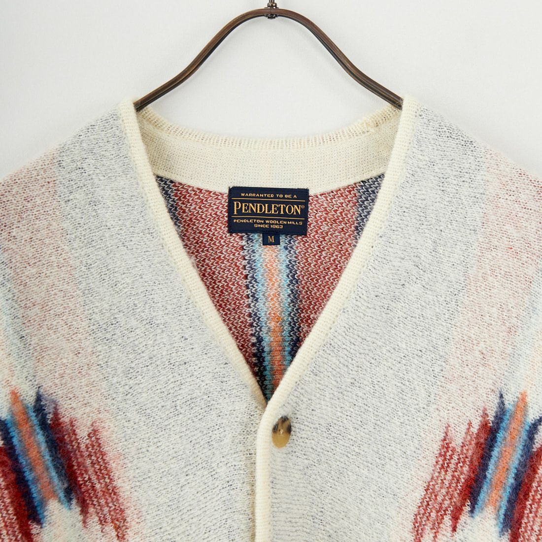 PENDLETON [ペンドルトン] シャギーカーディガン [5575-2005] 28 IVORY W