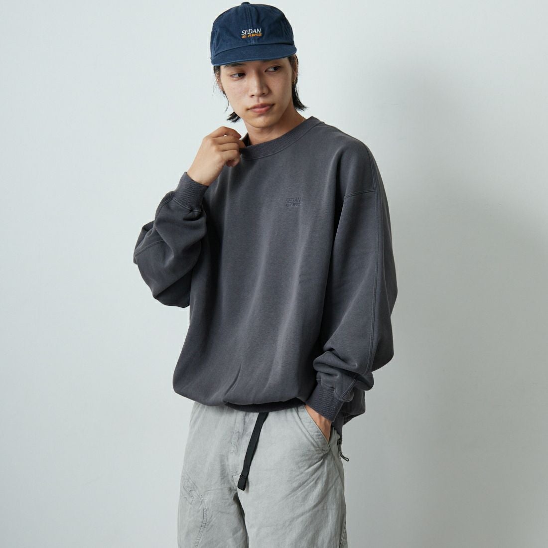 CHARCOAL&&モデル身長：179cm 着用サイズ：L&&