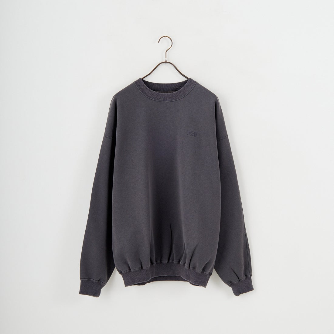 SEDAN ALL-PURPOSE [セダン オールパーパス] スプリットラグランスリーブ スウェットシャツ [SD25F-CT05] CHARCOAL