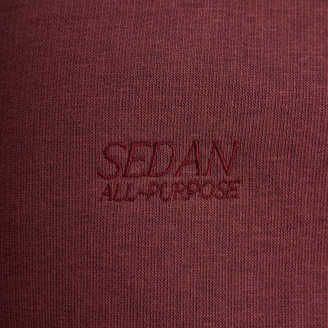 SEDAN ALL-PURPOSE [セダン オールパーパス] スプリットラグランスリーブ スウェットシャツ [SD25F-CT05] BURGUNDY