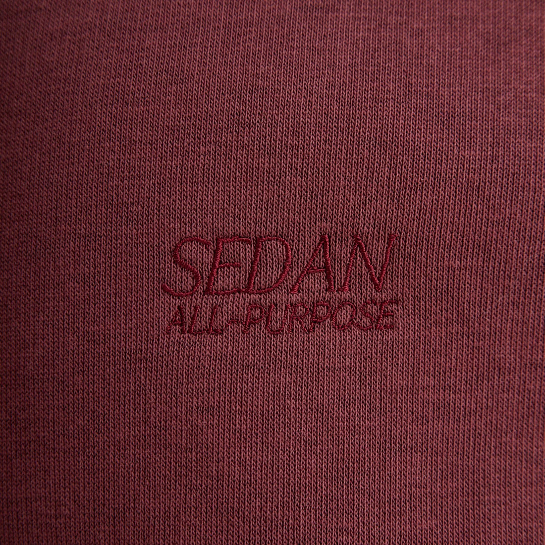 SEDAN ALL-PURPOSE [セダン オールパーパス] スプリットラグランスリーブ スウェットシャツ [SD25F-CT05] BURGUNDY