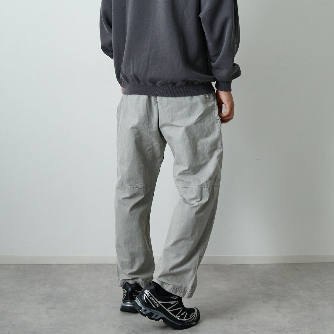 SEDAN ALL-PURPOSE [セダン オールパーパス] コットンキャンバス クライミングパンツ [SD25F-PT08] LIGHT SAGE &&モデル身長：179cm 着用サイズ：L&&