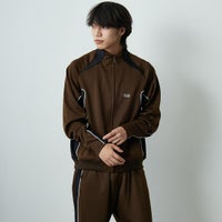 BRN/BLK&&モデル身長：179cm 着用サイズ：L&&